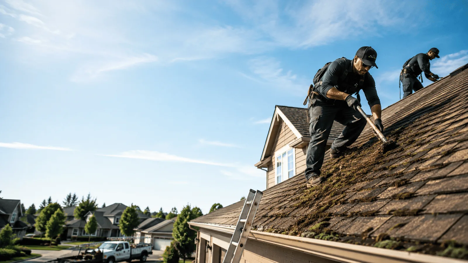 Roof Moss Removal in Davin, WV near me